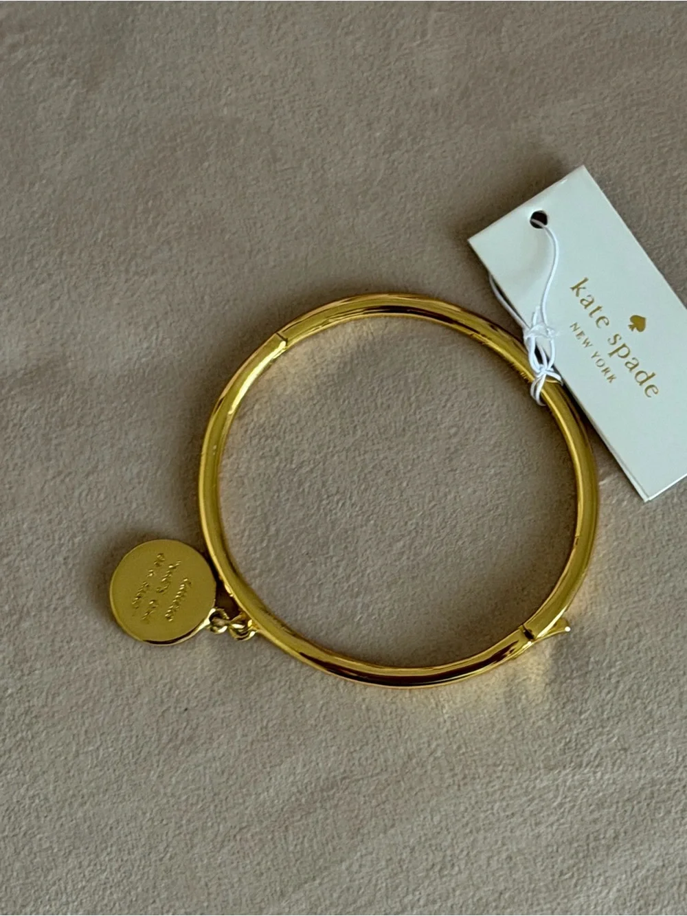NWT Kate Spade WBRUB459 In The Stars Red & Gold Taurus ♉️